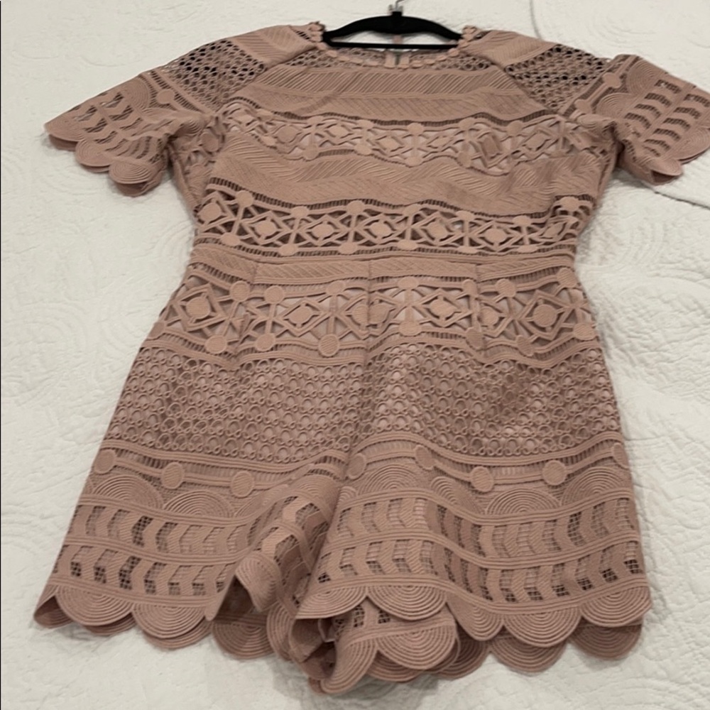 Lace romper
